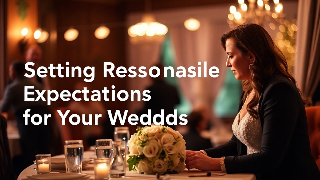 Setting Reasonable Expectations for Your Wedding Budget