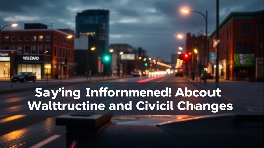 Staying Informed About Welland Infrastructure and Civic Changes