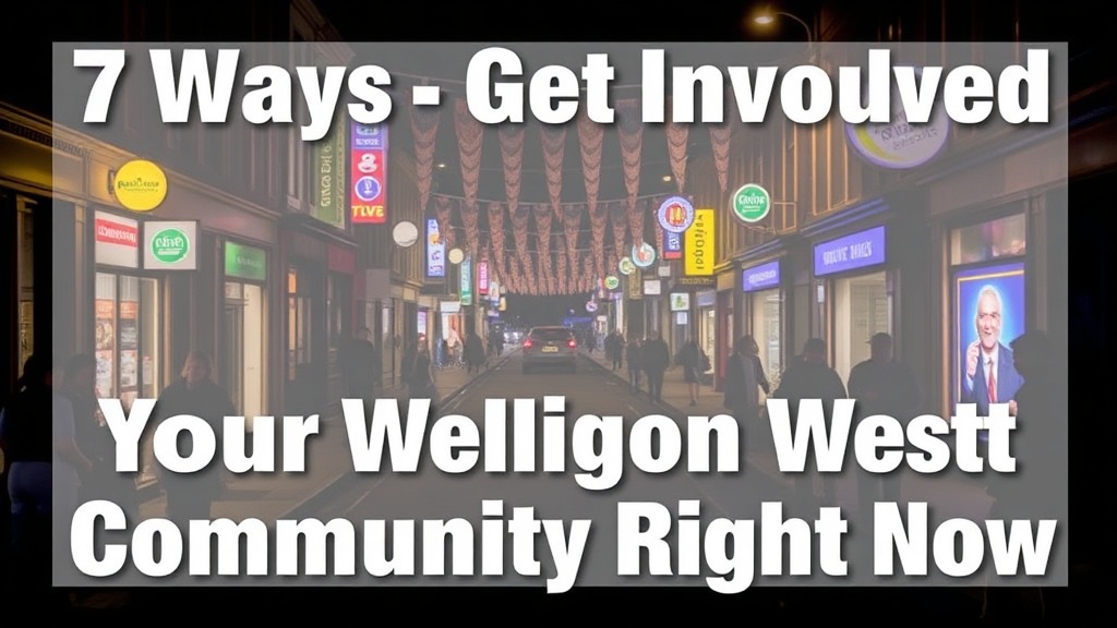 7 Ways to Get Involved in Your Wellington West Community Right Now