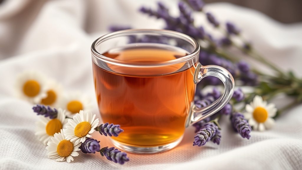 How to Make a Calming Chamomile Lavender Tea Blend for Better Sleep
