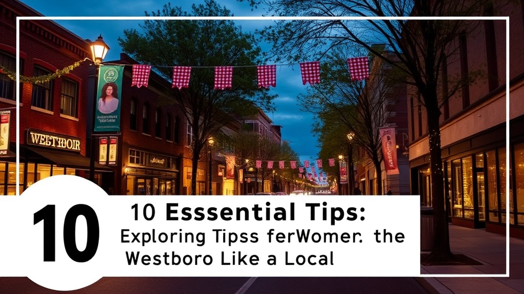 10 Essential Tips for Exploring Westboro Like a Local