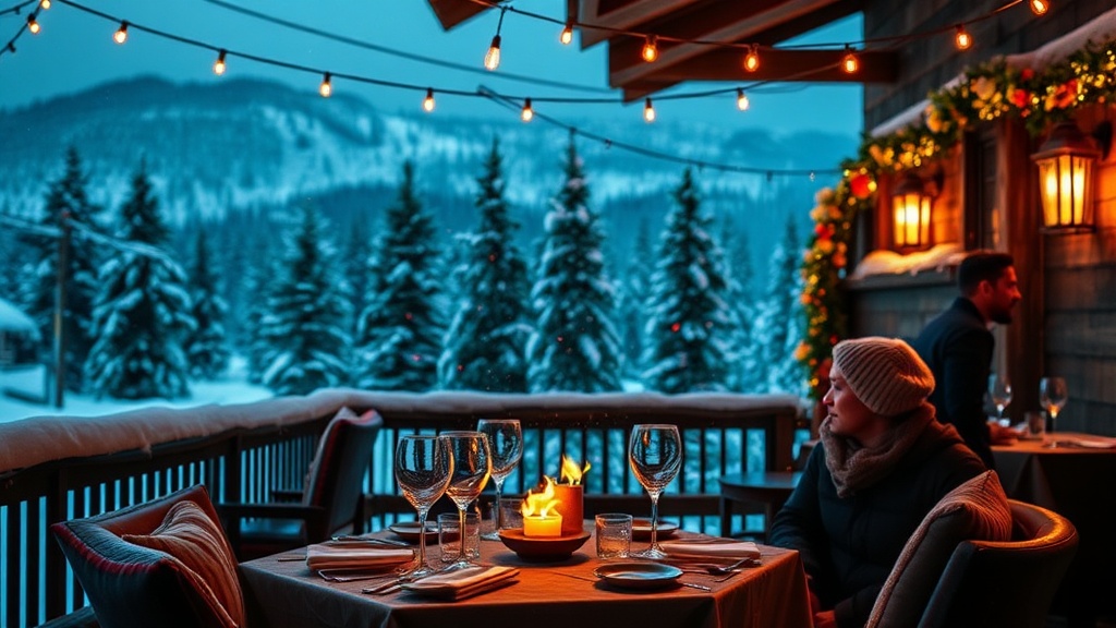 Cozy Fireside Dining Spots for Snowy Evenings in the Rockies
