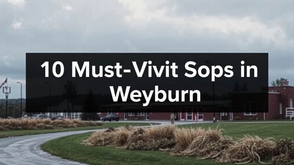 10 Must-Visit Spots in Weyburn for Locals and Visitors