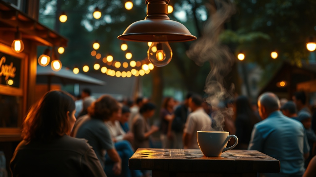 Beat the Village Crowd with Early Morning Coffee