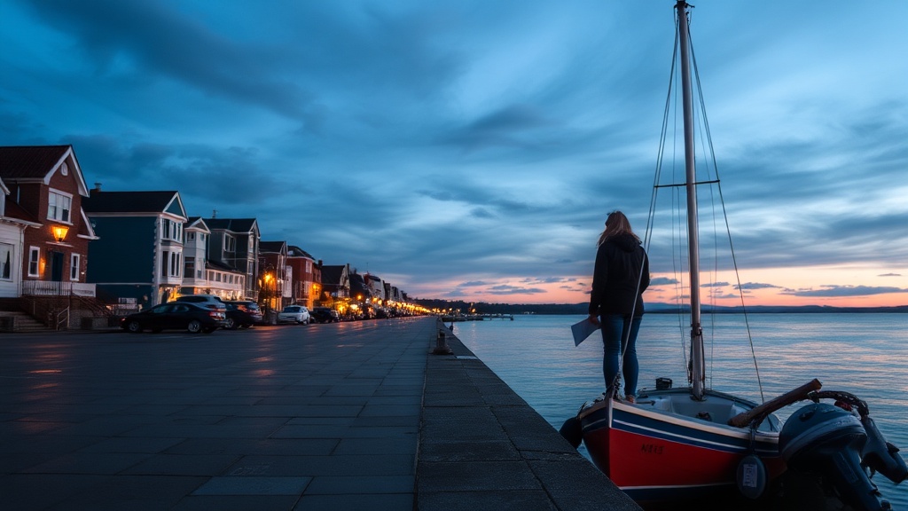 Finding Quiet Moments at the Whitby Waterfront