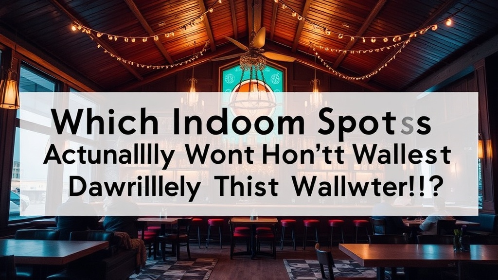 Which Indoor Spots in Whitehorse Actually Won't Drain Your Wallet This Winter?