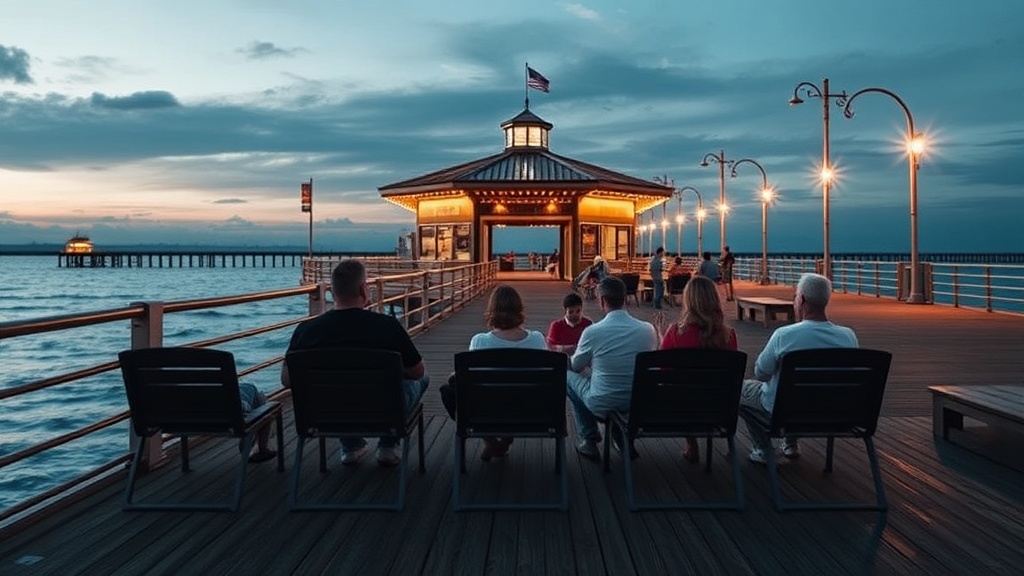 Finding the Best Seating Near the White Rock Pier