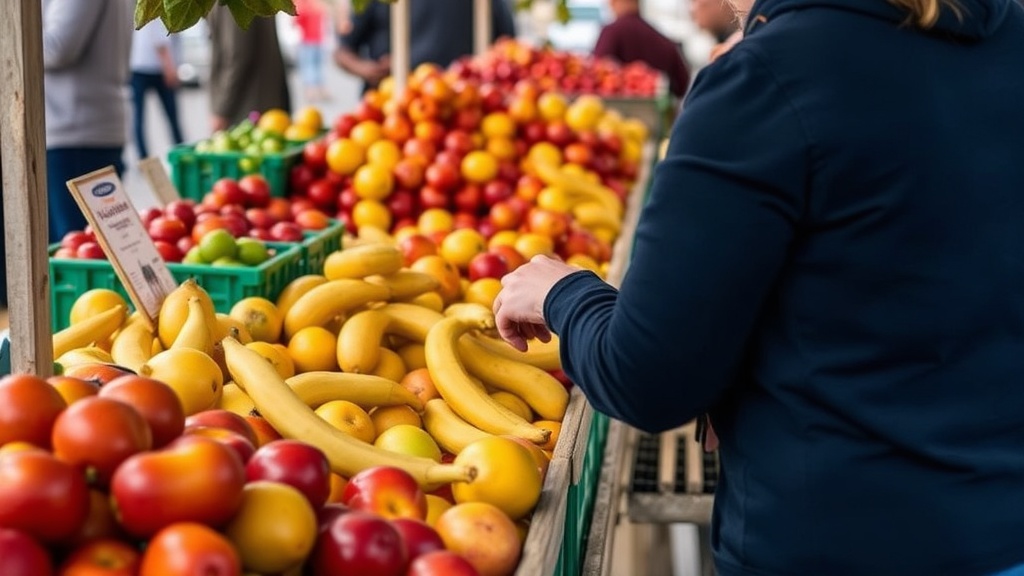 Picking the Best Seasonal Fruit at the White Rock Farmers Market