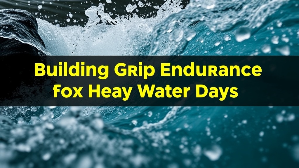 Building Grip Endurance for Heavy Water Days