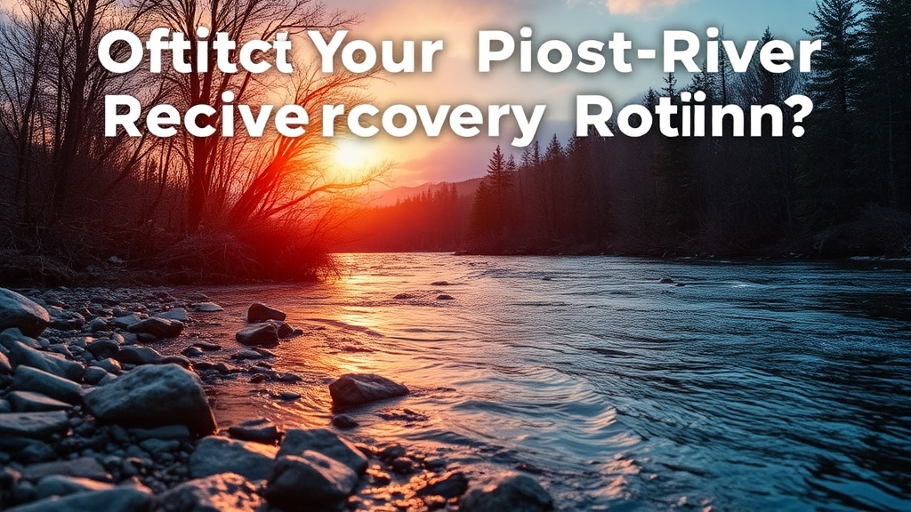 Optimize Your Post-River Recovery Routine