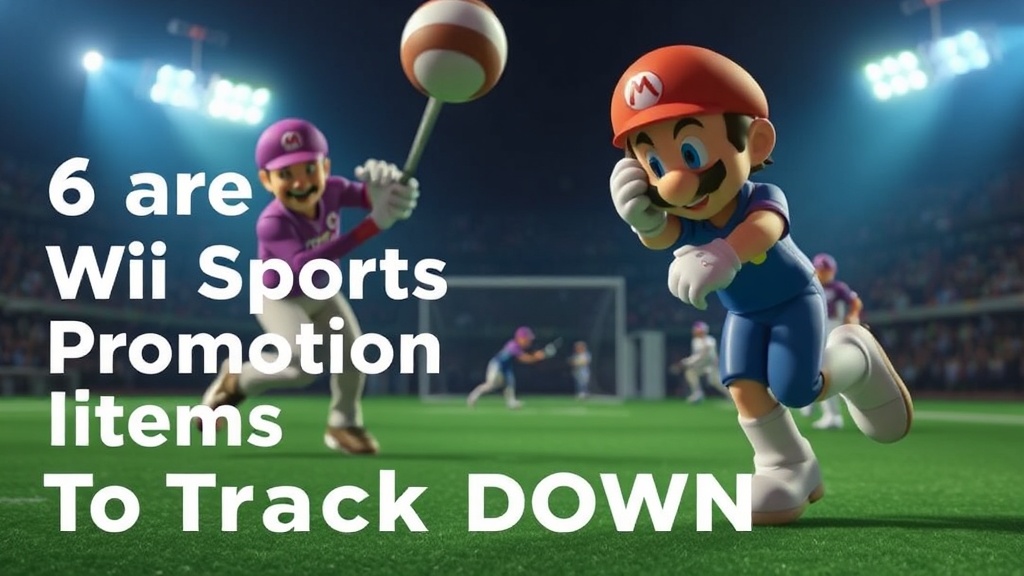 6 Rare Wii Sports Promotional Items to Track Down