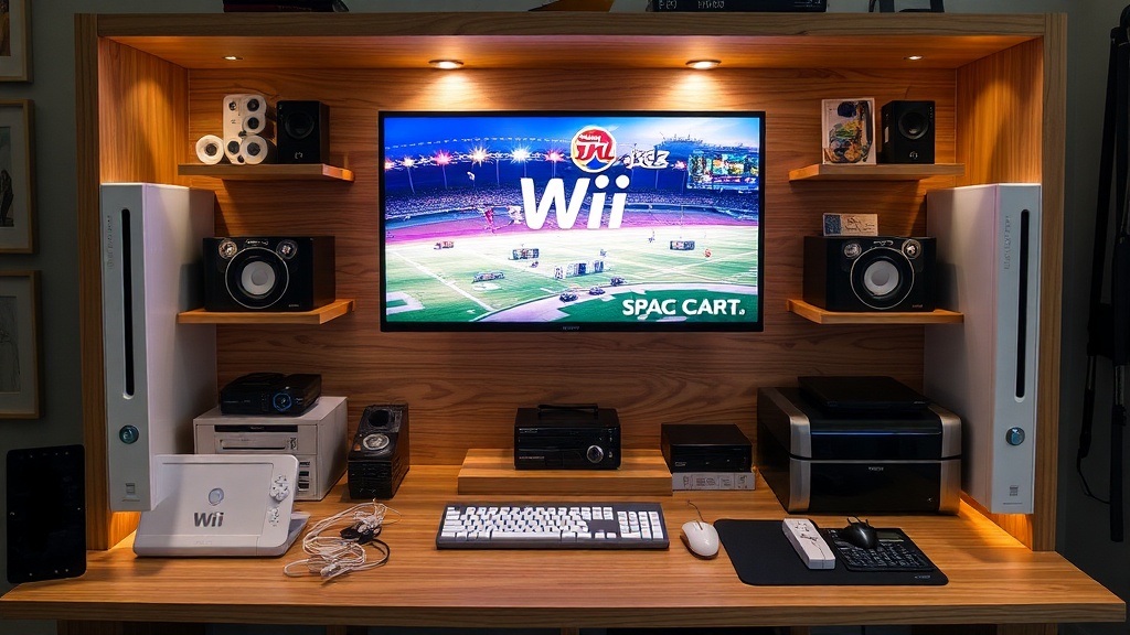 Building a Custom Display Setup for Wii Sports Hardware and Accessories