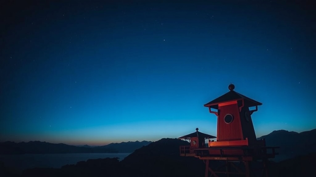 Navigating Nightfall with Minimalist Light Systems