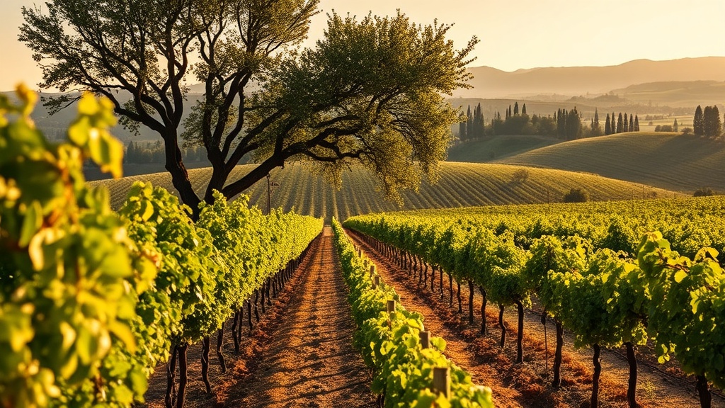 Finding Quietude Among the Tuscan Vineyards