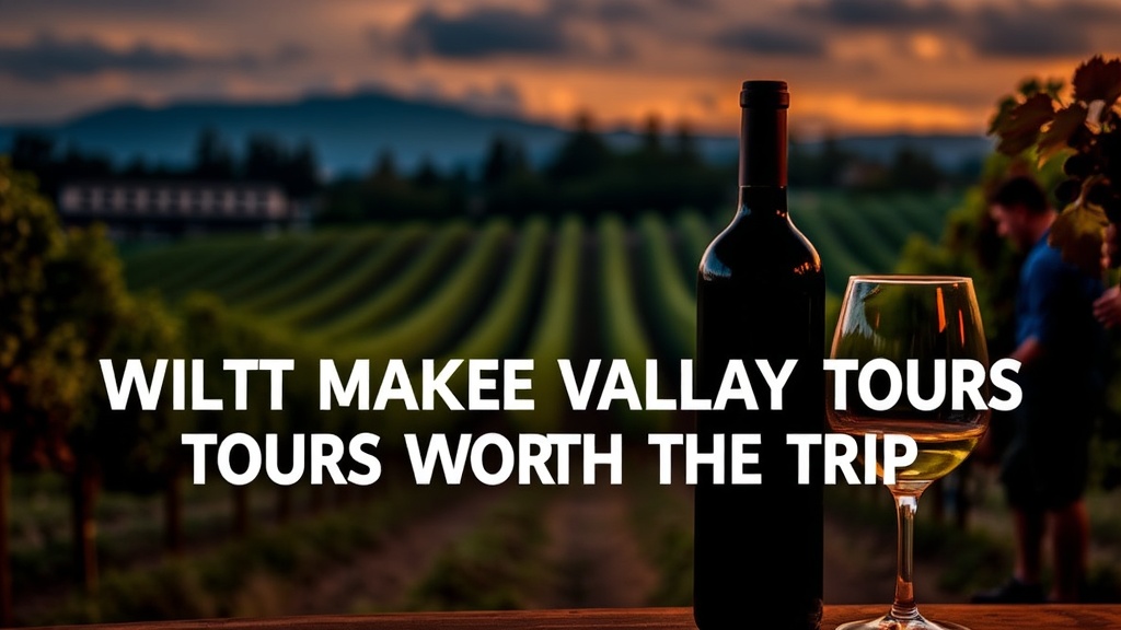 What Makes Willamette Valley Wine Tours Worth the Trip