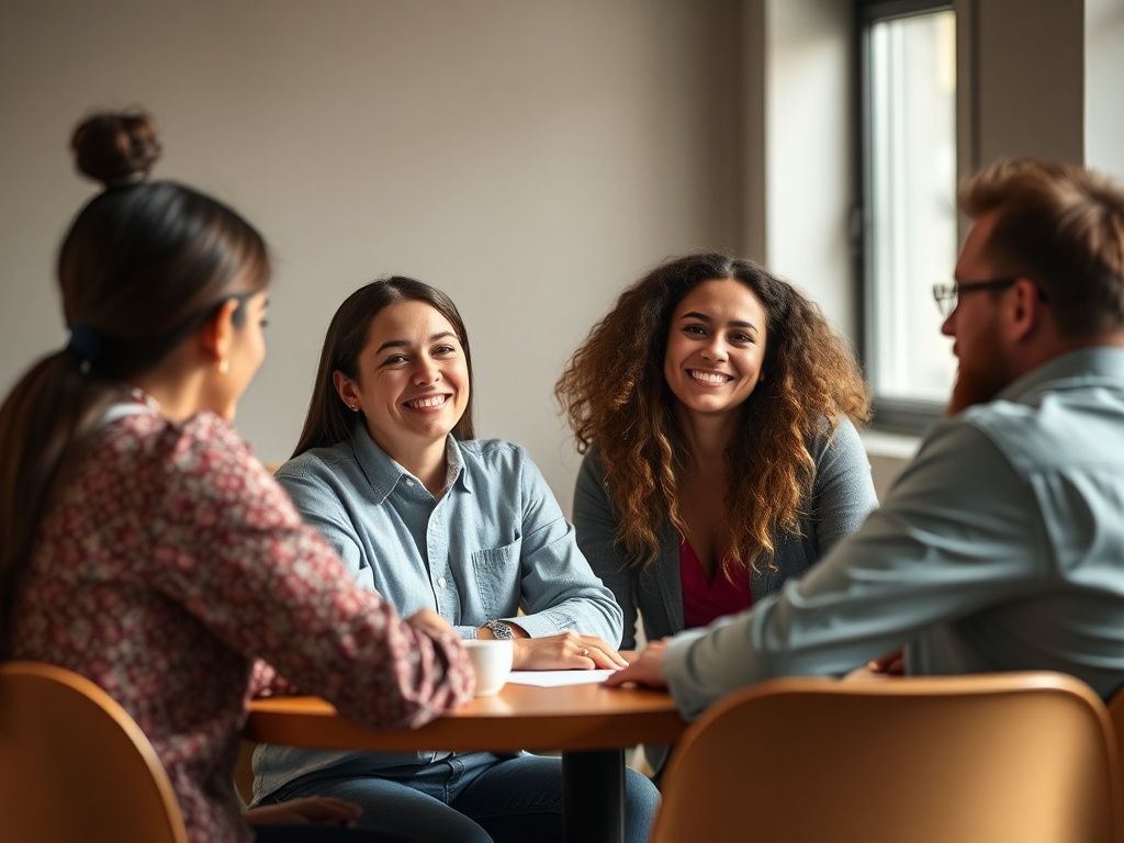 team collaboration, person displaying emotional intelligence in group setting