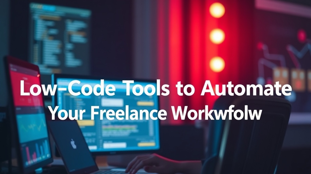 Low-Code Tools to Automate Your Freelance Workflow